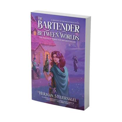 The Bartender Between Worlds paperback