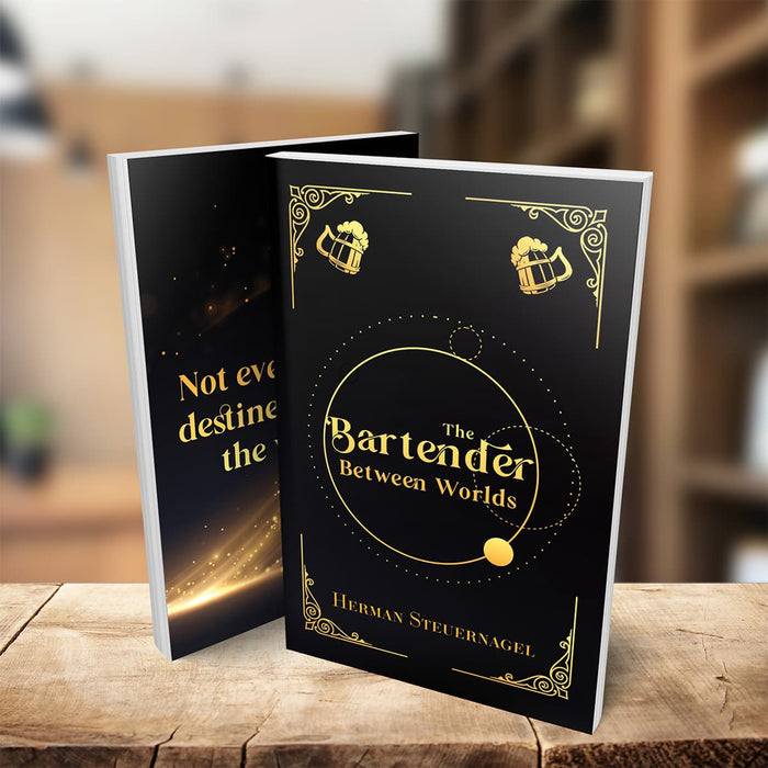 The Bartender Between Worlds FOILED Paperback: A Cozy Fantasy Exclusive Edition
